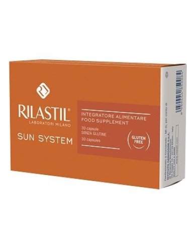 Rilastil sun system - integratore alimentare per abbronzatura - 30 compresse