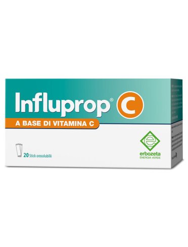 Influprop c - integratore con vitamina c per difese immunitarie - 20 stick
