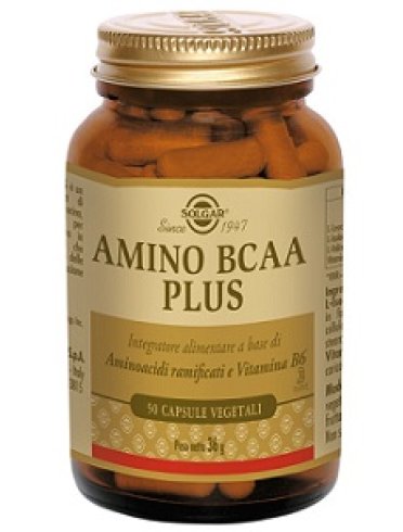 Solgar amino bcaa plus 50 capsule vegetali