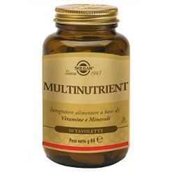 Solgar Multinutrient - Integratore Multivitaminico - 30 Tavolette