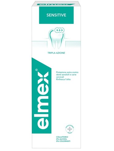 Elmex senstive - collutorio con floruro amminico - 400 ml