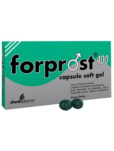 Forprost 400 - integratore per il benessere della prostata - 15 capsule molli