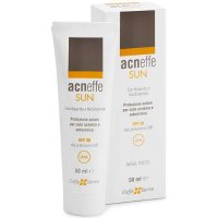 Acneffe Sun - Crema Solare Corpo per Pelle Acneica e Seborroica con Protezione Alta SPF 30 - 50 ml