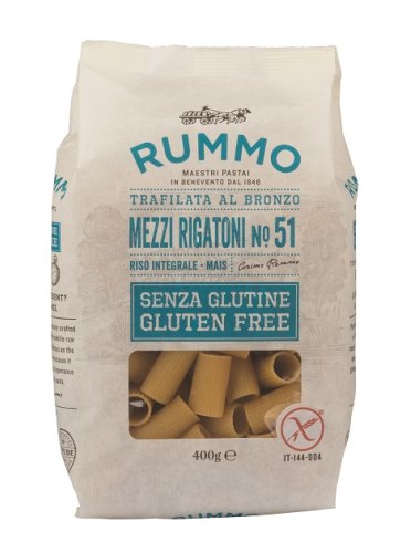 Rummo mezzi rigatoni n. 51 riso integrale e mais 400 g