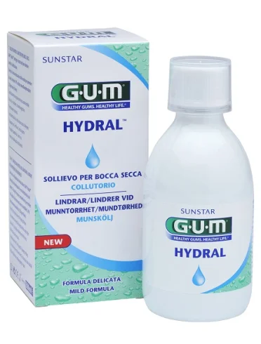Gum hydral collutorio per bocca secca 300 ml Gum hydral collutorio per bocca secca 300 ml