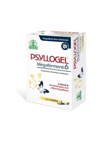 Psyllogel megafermenti 6 vaniglia 20 buste 56 g