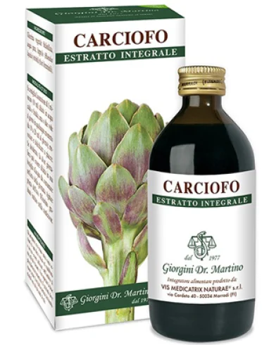 Carciofo estratto integrale - integratore depurativo - 200 ml Carciofo estratto integrale - integratore depurativo - 200 ml