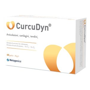 CurcuDyn - Integratore per la Funzionalità delle Articolazioni - 60 Capsule