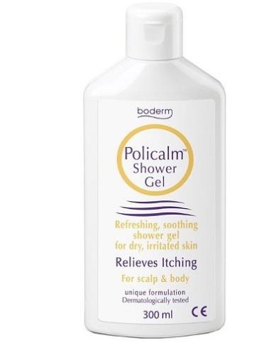 Policalm shower gel doccia detergente lenitivo 300 ml