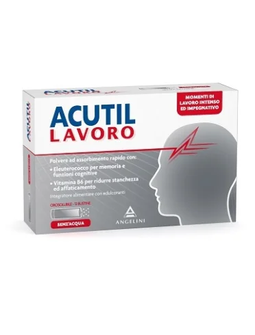 Acutil lavoro 12 bustine Acutil lavoro 12 bustine