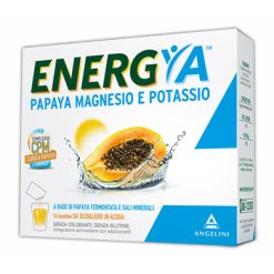 Energya Papaya - Integratore di Magnesio e Potassio - 14 Bustine