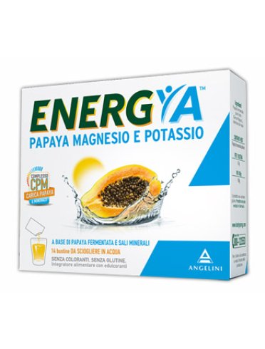 Energya papaya - integratore di magnesio e potassio - 14 bustine