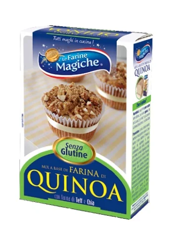 Le farine magiche ipafood mix farina a base di quinoa senzalievito e senza glutine 200 g
