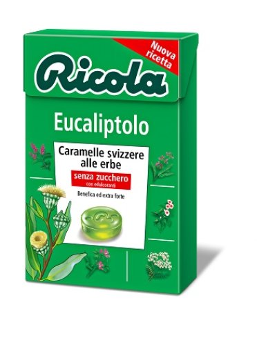 Ricola eucaliptolo senza zucchero 50 g