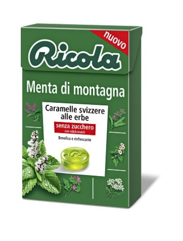 Ricola menta di montagna senza zucchero 50 g