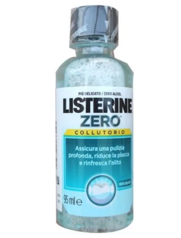 Listerine zero collutorio senza alcol 95 ml Listerine zero collutorio senza alcol 95 ml
