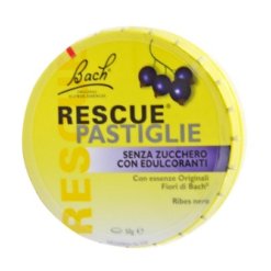 Rescue Pastiglia - Caramelle Gusto Ribes Nero Senza Zucchero - 50 g