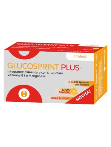 Glucosprint plus integratore controllo glicemia 6 fialoidi