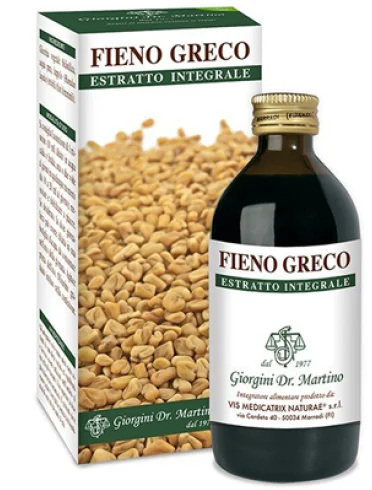 Fieno greco estratto integrale 200 ml Fieno greco estratto integrale 200 ml