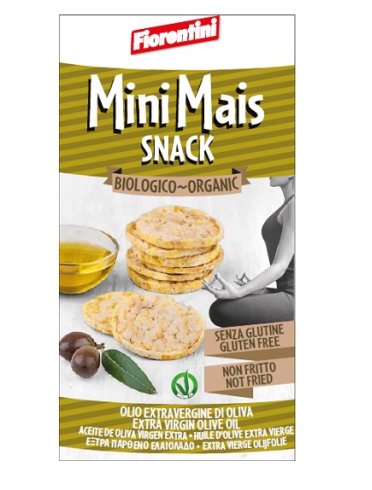 Bio mini snack gallette di mais all'olio extravergine d'oliva 50 g