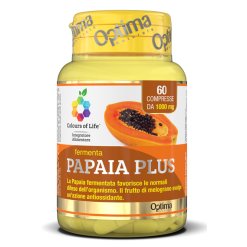 Colours Of Life Papaia Plus - Integratore per Difese Immunitarie - 60 Compresse
