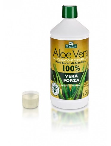 Aloe vera pura - succo di aloe pura - 1 litro