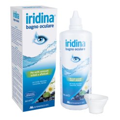 Iridina Bagno Oculare - Soluzione Sterile per Occhi Stanchi e Affaticati - 360 ml