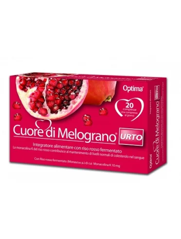 Cuore di melograno urto 20 compresse Cuore di melograno urto 20 compresse