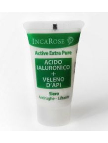 Incarose active extra pure acido ialuronico + veleno api