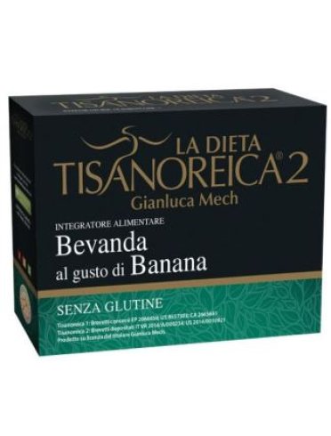 Bevanda al gusto banana 28gx4 confezioni tisanoreica 2 bm