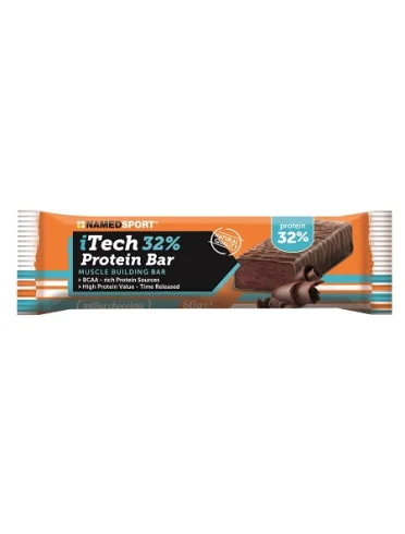 Named sport itech 32% proteinbar milky chocolate 60 g Named sport itech 32% proteinbar milky chocolate 60 g