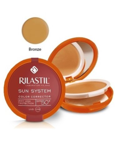 Rilastil sun system photo protection therapy spf50+ compattobronze 10 ml