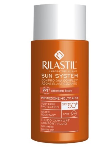 Rilastil sun system - crema solare colorata protezione molto alta spf 50+ - 50 ml