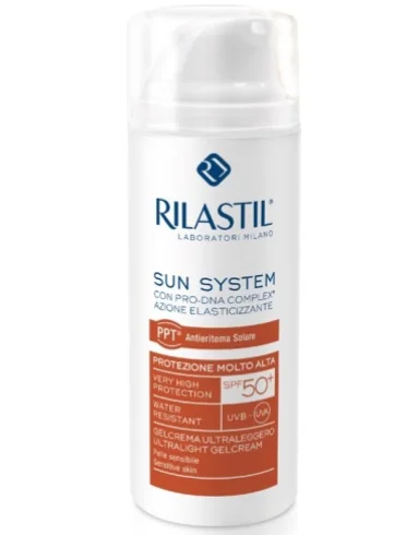 Rilastil sun system photo protection therapy spf50+ gel ultraleggero 50 ml Rilastil sun system photo protection therapy spf50+ gel ultraleggero 50 ml