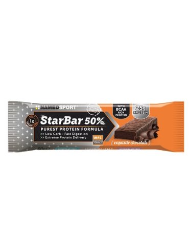 Named sport starbar 50% - barretta proteica - gusto cioccolato