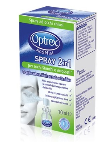 Spray oculare optrex actimist 2in1 occhi stanchi e arrossati1 pezzo