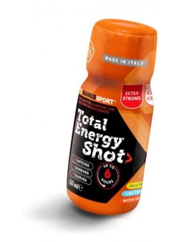 Named sport total energy shot - bevanda energizzante - gusto arancia 60 ml