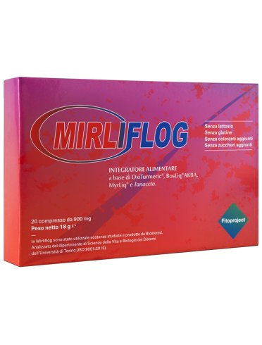 Mirliflog integratore per infiammazioni 20 compresse