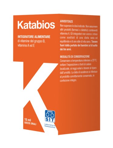 Katabios 60+ gocce 15 ml