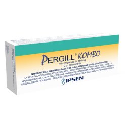Pergill Kombo - Integratore per la Digestione del Lattosio - 40 Compresse