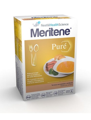 Meritene puré vitello con verdure 6 buste x 75 g