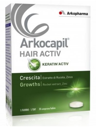 Arkocapil hair activ 3 pezzi x 30 compresse