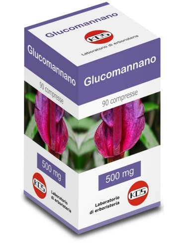 Glucomannano 90 compresse 500 mg