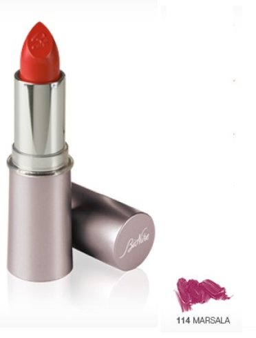 Bionike defence color - rossetto classico lipvelvet intenso - colore 114 marsala