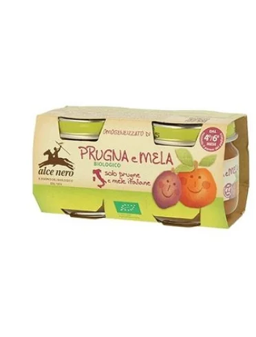 Omogeneizzato prugna mela2x80g Omogeneizzato prugna mela2x80g