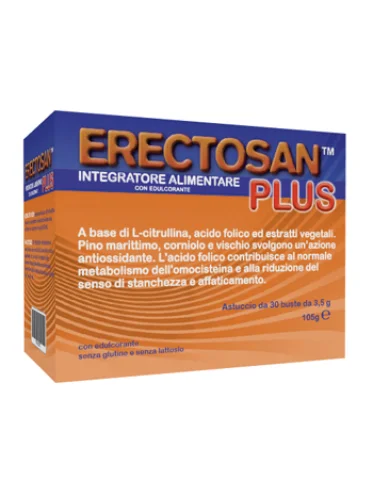 Erectosan plus 30 buste da 3,5 g Erectosan plus 30 buste da 3,5 g