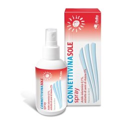 Connettivina Sole - Spray all'Acido Ialuronico Lenitivo per Eritema Solare - 50 ml