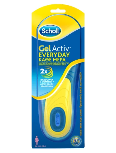 Scholl gel activ everyday solette donna Scholl gel activ everyday solette donna