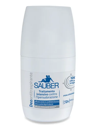 Sauber antitrasparante 72 ore roll-on Sauber antitrasparante 72 ore roll-on