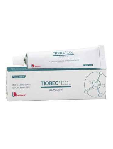 Tiobec dol - crema per infiammazioni cutanee - 25 ml